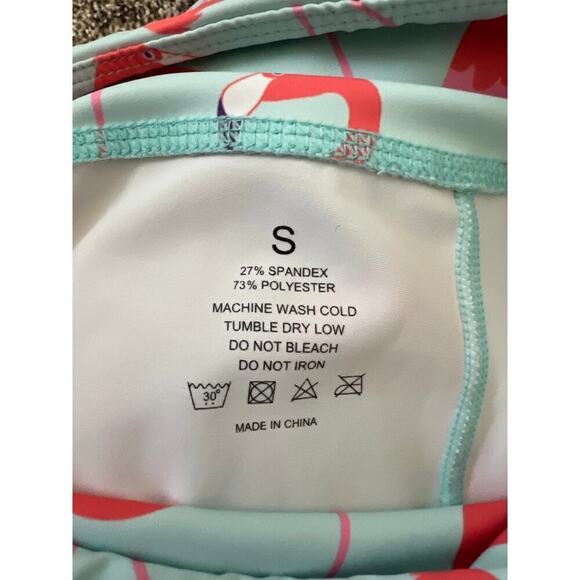 Flexi Lexi Fitness Flamingo leggings size small - Picture 4 of 4